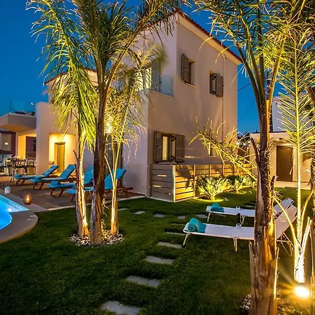 Villa Sup Marina Mare Sauna-hammam & Heated Pool - Bbq Nea Kydonia